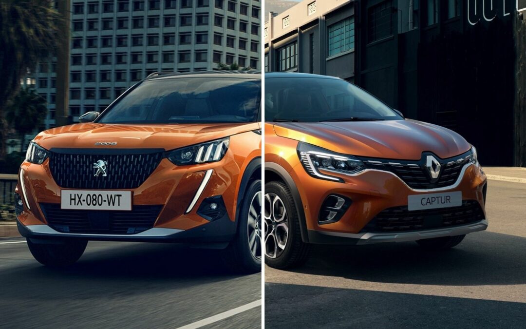 Comparaison Peugeot 2008 et Renault Captur